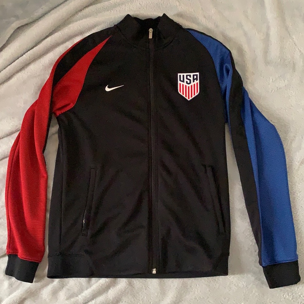 Team USA Nike crew neck Full Zip up.